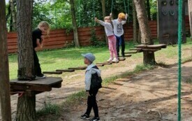 Przedszkolaki zwiedzają  ZOO - PSP Łomno 43