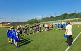 Udane występy uczni&oacute;w  z Chybic na zawodach sportowych 1