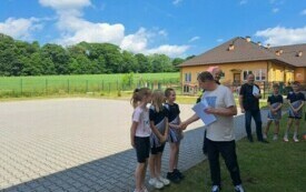 Udane występy uczni&oacute;w  z Chybic na zawodach sportowych 4