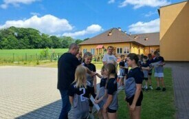 Udane występy uczni&oacute;w  z Chybic na zawodach sportowych 8
