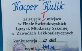 Medale dla uczni&oacute;w z Chybic  9