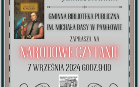 PLAKAT NARODOWE CZYTANIE