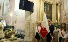 Rozpoczęcie roku szkolnego  w Publicznej Szkole Podstawowej im. Feliksa Szczęsnego Karnickiego w Chybicach 22