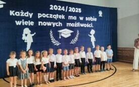 Rozpoczęcie roku szkolnego w oddziałach przedszkolnych w PSP w Łomnie 1