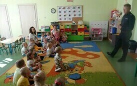 &quot;Bezpieczna droga do szkoły&quot;PSP God&oacute;w 6