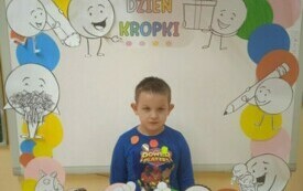 Dzień Kropki w przedszkolu  w Chybicach 1