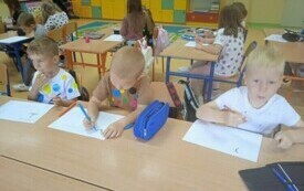 Dzień Kropki w przedszkolu  w Chybicach 14