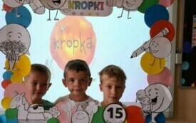 Dzień Kropki w przedszkolu  w Chybicach 33