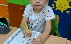 Dzień Kropki w przedszkolu  w Chybicach 40