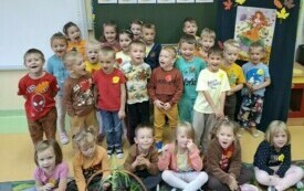Przedszkolaki z Chybic witają jesień 31