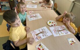 Dzień Spadającego Liścia w Oddziale Przedszkolnym w Jadownikach 7