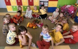 Dzień Spadającego Liścia w Oddziale Przedszkolnym w Jadownikach 13