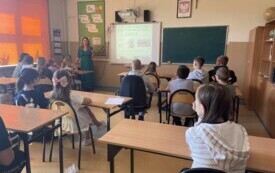 Ekologiczne warsztaty o segregacji śmieci w Publicznej Szkole Podstawowej w Jadownikach 7
