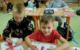Relacja z obchod&oacute;w Dnia Język&oacute;w Obcych w PSP w Chybicach 12