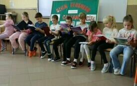 Spotkanie z książką- PSP w Chybicach 10