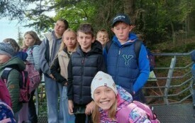 Uczniowie z Chybic na  świętokrzyskim szlaku 11
