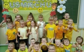 Dzień Uśmiechu w przedszkolu w Chybicach 17