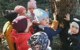 Międzynarodowy Dzień Drzewa w przedszkolu w Chybicach 29
