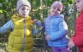 Międzynarodowy Dzień Drzewa w przedszkolu w Chybicach 34