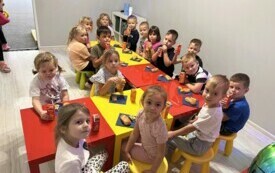 Wycieczka dzieci z oddziału przedszkolnego do sali zabaw ,,Bajkolandia&rdquo; 14