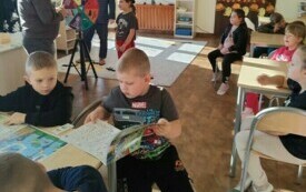 Spotkanie pierwszoklasist&oacute;w z przedstawicielami KRUS 27