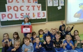 Dzień Poczty Polskiej w przedszkolu w Chybicach 1
