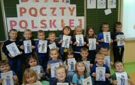 Dzień Poczty Polskiej w przedszkolu w Chybicach 14