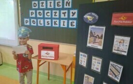 Dzień Poczty Polskiej w przedszkolu w Chybicach 30