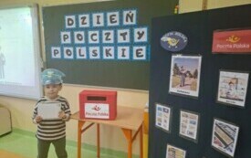 Dzień Poczty Polskiej w przedszkolu w Chybicach 31
