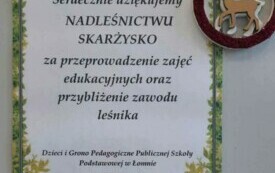 Dzień Drzewa w PSP  Łomnie 27