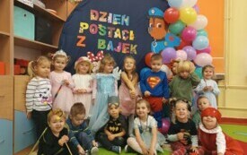 &bdquo;Dzień Postaci z Bajek&rdquo;  w przedszkolu Publicznej Szkoły Podstawowej w Szerzawach 1