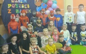 &bdquo;Dzień Postaci z Bajek&rdquo;  w przedszkolu Publicznej Szkoły Podstawowej w Szerzawach 14