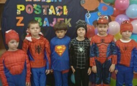 &bdquo;Dzień Postaci z Bajek&rdquo;  w przedszkolu Publicznej Szkoły Podstawowej w Szerzawach 16