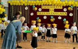 Pasowanie na przedszkolaka w PSP w Łomnie 2