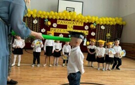 Pasowanie na przedszkolaka w PSP w Łomnie 23