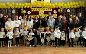 Pasowanie na przedszkolaka w PSP w Łomnie 24