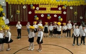 Pasowanie na przedszkolaka w PSP w Łomnie 26