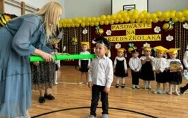 Pasowanie na przedszkolaka w PSP w Łomnie 28