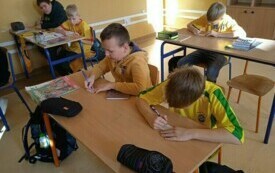 XIV Światowy Dzień Tabliczki Mnożenia- PSP Chybice 3