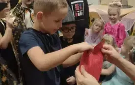 Andrzejkowe wr&oacute;żby w oddziale "0" w Godowie 4