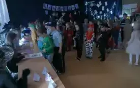 Zabawy andrzejkowe przedszkolak&oacute;w w Chybicach 75