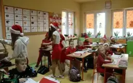 Mikołajki w naszej szkole &ndash;PSP Chybice 4