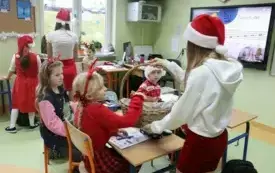 Mikołajki w naszej szkole &ndash;PSP Chybice 6