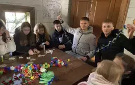 Innowacyjne mikołajki w PSP Jadowniki 18