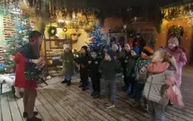 Wycieczka do Wioski Świętego Mikołaja- PSP Chybice 64
