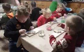 Wizyta w Wiosce Świętego Mikołaja w Bałtowie 4