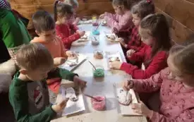 Wizyta w Wiosce Świętego Mikołaja w Bałtowie 5