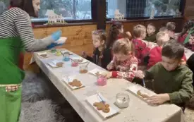 Wizyta w Wiosce Świętego Mikołaja w Bałtowie 7