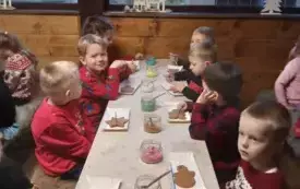 Wizyta w Wiosce Świętego Mikołaja w Bałtowie 8