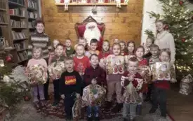 Wizyta w Wiosce Świętego Mikołaja w Bałtowie 9